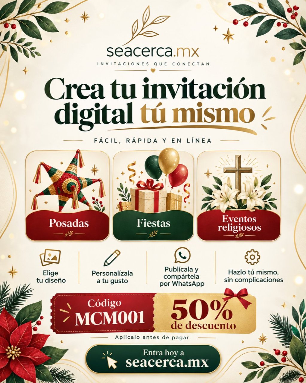 🎉💌 ¡Tu evento merece una invitación especial!